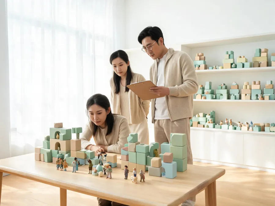 Duplo studio reviewing toddler play sets